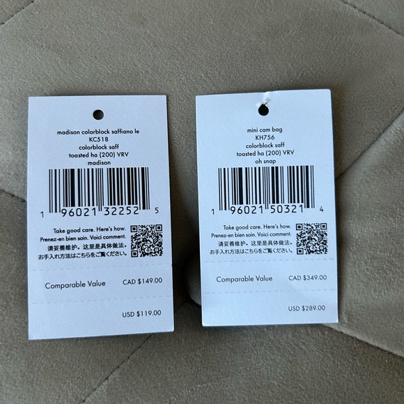 Kate Spade ♠️ Oh Snap Mini Camera bag & Madison Card Holder - Picture 14 of 14